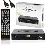 LEYF PA - 2211 Decodificador Digital terrestre - DVB - T2 - Receptor TDT TV Full HD 1080p...