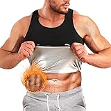 Bogutongjin Chaleco Sauna Adelgazante,Camiseta Reductora Hombre, Camiseta Tirantes Deporte...