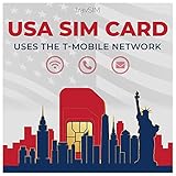travSIM Prepaid USA SIM Card | 50GB Mobile Data at 4G/5G speeds. Unlimited National Calls...