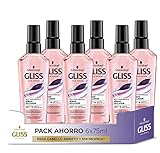 Gliss - Sérum Sellador para pelo abierto y encrespado - Split Hair Miracle - 6uds de 75ml...