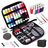 JUNING Kit de Costura,Costurero Accesorios Costura Kit de Accesorios para el Viajes y...