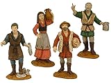 OLIVER Caja 4 Figuras 8 cm. Durexina (Mujer anfora)
