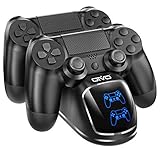 OIVO Cargador Mando PS4, Base de Carga-Mando-PS4 Chip de Carga Actualizado de 1.8 Horas,...