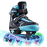 Hiboy Patines en línea para niños y jóvenes, Patines Ajustables con Ruedas Totalmente...