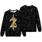 GIFZAA The Legend of Zelda Sudadera con Capucha Niños Niñas Deportes Suelta Cuello...