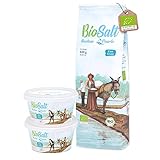 BioSalt Nortem Pearls Sal Marina Virgen Ecológica 2x200 g Tarrinas Fina + 650 g Bolsa...