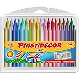 BIC Kids Ceras de Colores para Niños, Plastidecor, Colores Surtidos, Óptimo Para...