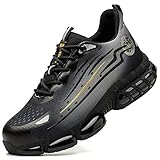 Zapatos de Seguridad S3 para Hombre Zapatillas de Mujer Seguridad de Acero Ligeras Calzado...