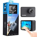 AKASO Cámara Deportiva Nativo 4K 30FPS 20MP WiFi, Cámara de Acción con Pantalla...