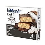 BIMANÁN BEFIT - BARRITAS DE PROTEÍNAS - Barra Hiperproteica Sabor Chocolate-Coco -...
