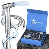 Aqua Earth Ducha Higienica Inodoro Completo Acero Inoxidable Grifo Bidet con Soporte y...