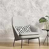 Papel Pintado Selva Hygge no tejido 10.05 m x 0.53 m Gris Beige Fabricado en Alemania de...