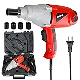 Llave de impacto TEENO 1010 W, 450N.m, Longitud del cable: 200 cm, Se suministra en una...