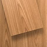 Suelo Vinilo Autoadhesivo, 12 Lamas de 15 x 91 cm (1,63 m²), Madera Marrón Claro, TBS006