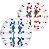 Juguete de bola hinchable de 1,2/1,5 m de diámetro, bola-burbuja hinchable para rebotar,...