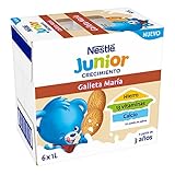 Nestlé JUNIOR Crecimiento Galleta 6x1L