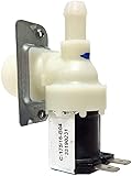 ALGOMAS® Electroválvula de lavadora/lavavajillas universal - 1 vía y salida de 90º -...