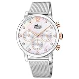 Lotus Reloj Cronógrafo para Mujer de Cuarzo con Correa en Acero Inoxidable 18676/1