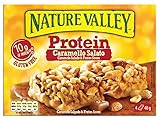 Nature Valley Protein Frutos Secos y Caramelo Salado Barritas de Proteína, 4 x 40g