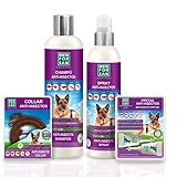 MENFORSAN Pack de 4 Productos antiparasitarios para Perros, Contiene Cuatro Productos...