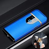 Deluisho Gas Mecheros, Encendedor Electrónico, Mechero de Arco, Carga USB/Resistente al...