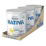 Nativa 1 - Leche para lactantes en polvo, fórmula Para bebés, desde el primer día...