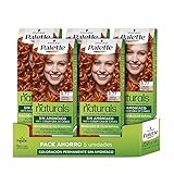 Schwarzkopf Palette Naturals Tinte permanente sin amoniaco 8.77 cobrizo intenso (pack de...