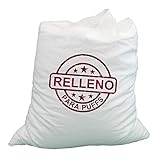 HAPPERS Relleno para Puff de Bolas de Poliestireno Ignífugas de Gran Densidad 125 litros