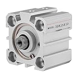 Raguso 10x3x3 SDA25-10 25 Mm Diámetro 10 Mm Carrera Aluminio Doble Efecto Cilindro de...