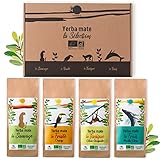 ORIGEENS CAJA MATE ECOLOGICO X 4 | Yerba Mate ecológico 4x80gr | Set mate, idea regalo