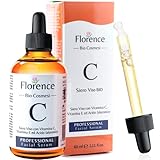 60ml BIO Sérum Facial con VITAMINA C, E, Ácido HIALURÓNICO puro 100% -ORGANIC. Suero...