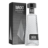 1800 - Tequila 1800 Cristalino 700ml, 38º - Tequila Añejo Cristalino 100% Agave Azul –...