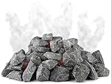Original – Piedras para sauna finlandesa 20 kg olivindiabas humidificación piedras...