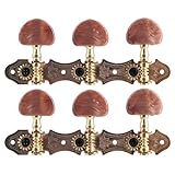 Healifty 2 clavijas de afinación de guitarra, cuerda de guitarra clásica, triple botón,...