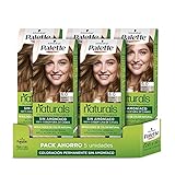 Schwarzkopf Palette Naturals Tinte permanente sin amoniaco 6.0 rubio oscuro (pack de 5),...