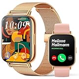 FMK 2022 Reloj Inteligente Mujer con Llamadas y Whatsapp, 1.7'' HD Smartwatch Mujer con...