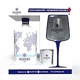 Ginebra Premium NordÃ©s - Pack Exclusivo Botella 70 cl + Vaso + Jigger de regalo