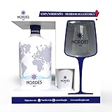 Ginebra Premium Nordés - Pack Exclusivo Botella 70 cl + Vaso + Jigger de regalo