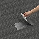 Suelos de Vinilo, Suelo Efecto Madera Vinilo Adhesivo Muebles Losetas Suelo Vinilo...