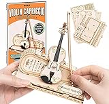 ROKR Puzzle 3D Madera Violín, Maquetas para Construir Adultos,Decoración de Escritorio...
