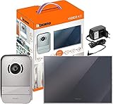 Kit videoportero Bticino 317013, compuesto de un monitor de vídeo interior con pantalla a...