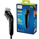 Philips QC5115/15 - Cortapelos silencioso con peine de 11 posiciones, compacto y ligero