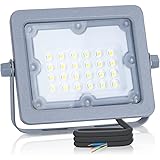 Levitantes Foco led exterior a prueba de agua 30W 6500K, luz fría para exteriores de 2700...