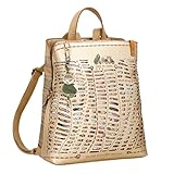 Anekke - Mochila de Mujer Triple - Elaborada en Polipiel con 2 Asas y Cierre de Cremallera...