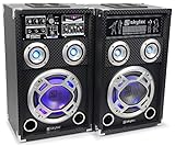 Skytec KA-06 - Kit bafle karaoke con luces