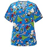 sutelang lurryly Pascua coloridas casacks de cuidado para mujer, uniforme elástico,...