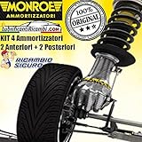 KIT ORIGINAL MONROE 4 amortiguador para Fiat Panda 4 x 4 Desde 86 a todos los modelos 03-2...