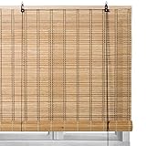 LOLAhome Estor Enrollable Beige de bambÃº rÃºstico (120 x 180 cm)