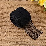 Cinta de encaje 10 m 4.5cm para decoración de la boda decoración DIY Craft,...