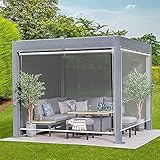 FUFU Estor Enrollable Persiana Persianas Enrollables Exteriores, Sombra Enrollable...